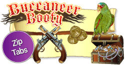 Ziptabs game: Buccaneer Booty